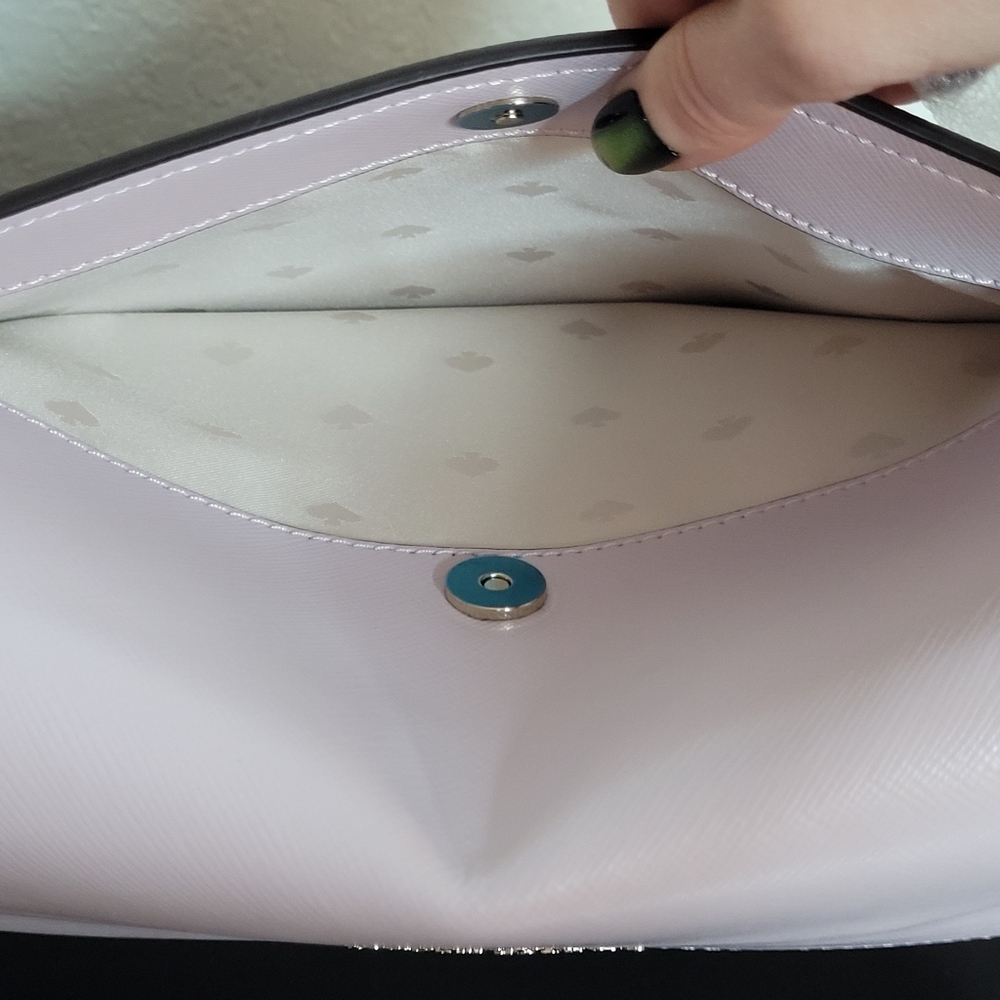 Kate spade Staci Saffiano leather flap crossbody bag - Picture 12 of 14